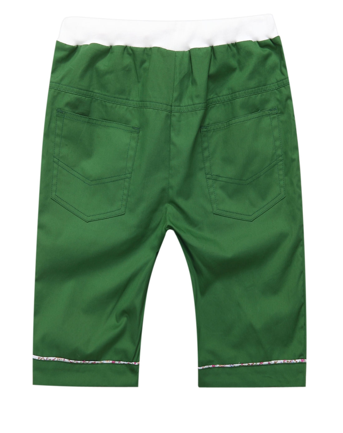 男童绿色裤子