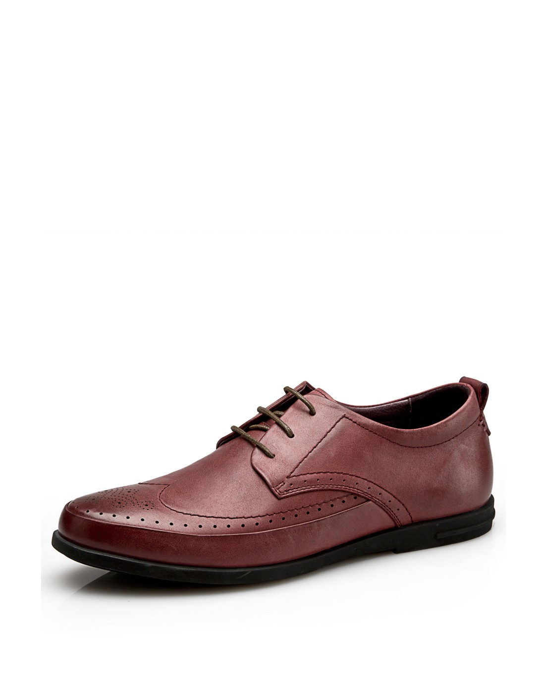 奥康aokang男<em>女鞋布洛克</em>雕花男鞋133612103