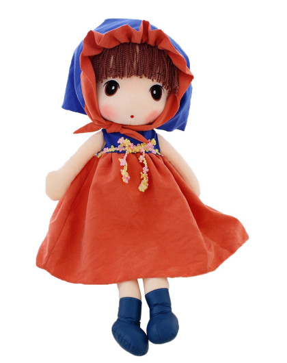 (新款)可爱童话版洋娃娃-橘色-60cm