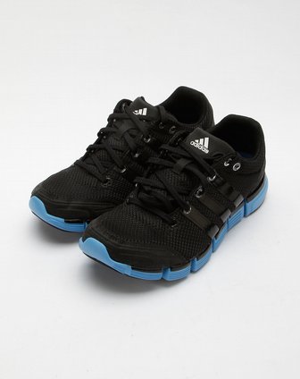 阿迪达斯adidas男鞋专场-男款黑色跑步鞋