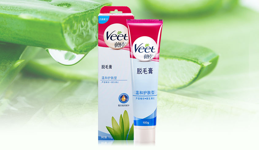 温和护肤脱毛膏100g(新老包装随机发货) 专为敏感肌肤设计,天然茶花