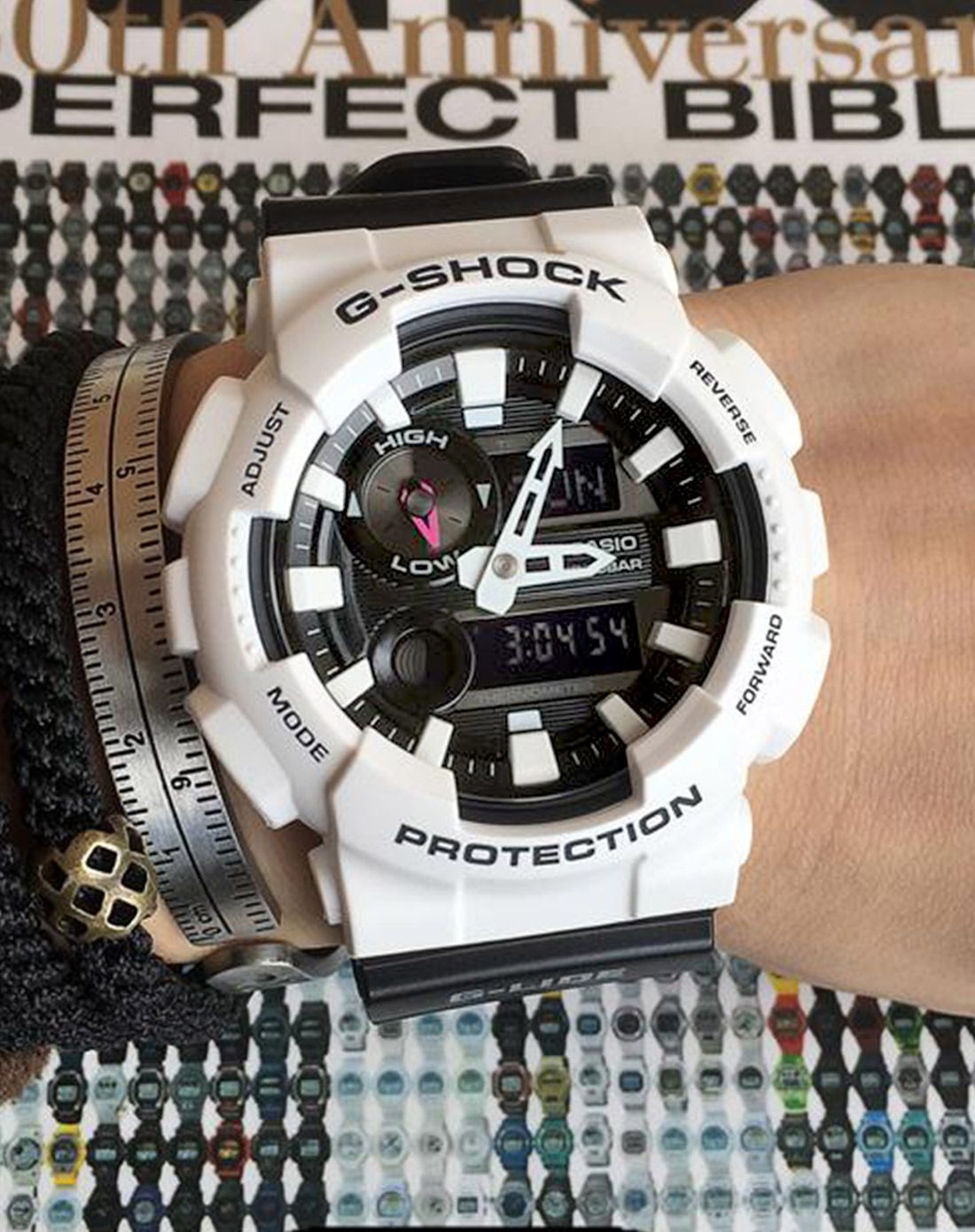 卡西欧卡西欧 户外潮流防水运动男表gax100b7a-k_唯品