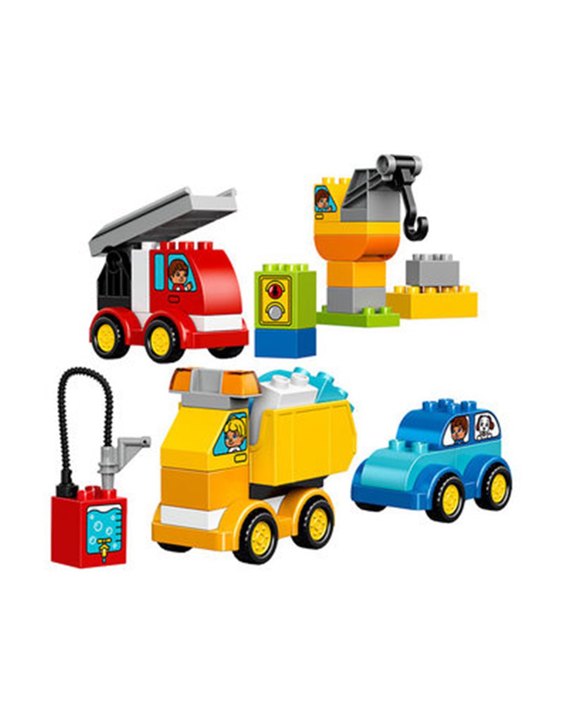 lego乐高得宝系列10816汽车与卡车积木套装玩具