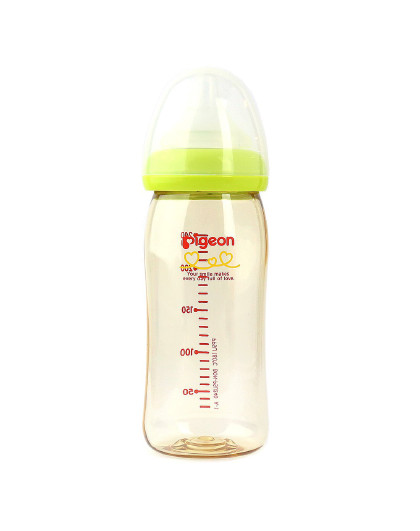 贝亲—母乳实感宽口径ppsu奶瓶单个装240ml 轻便防摔 耐用耐高温