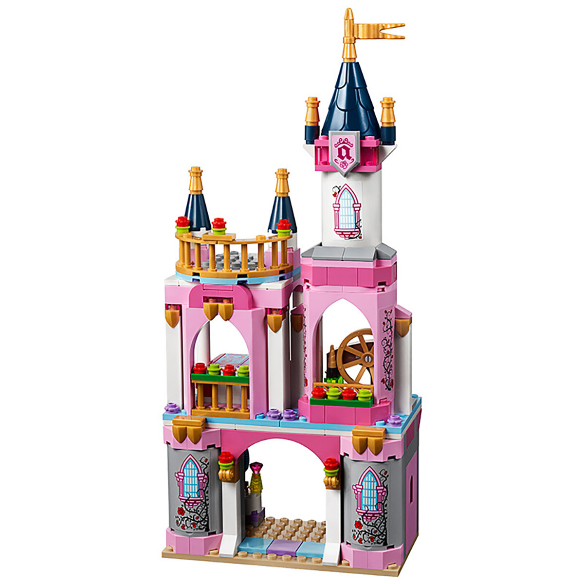lego乐高积木玩具迪士尼系列41152-睡美人公主的童话城堡儿童玩具模型