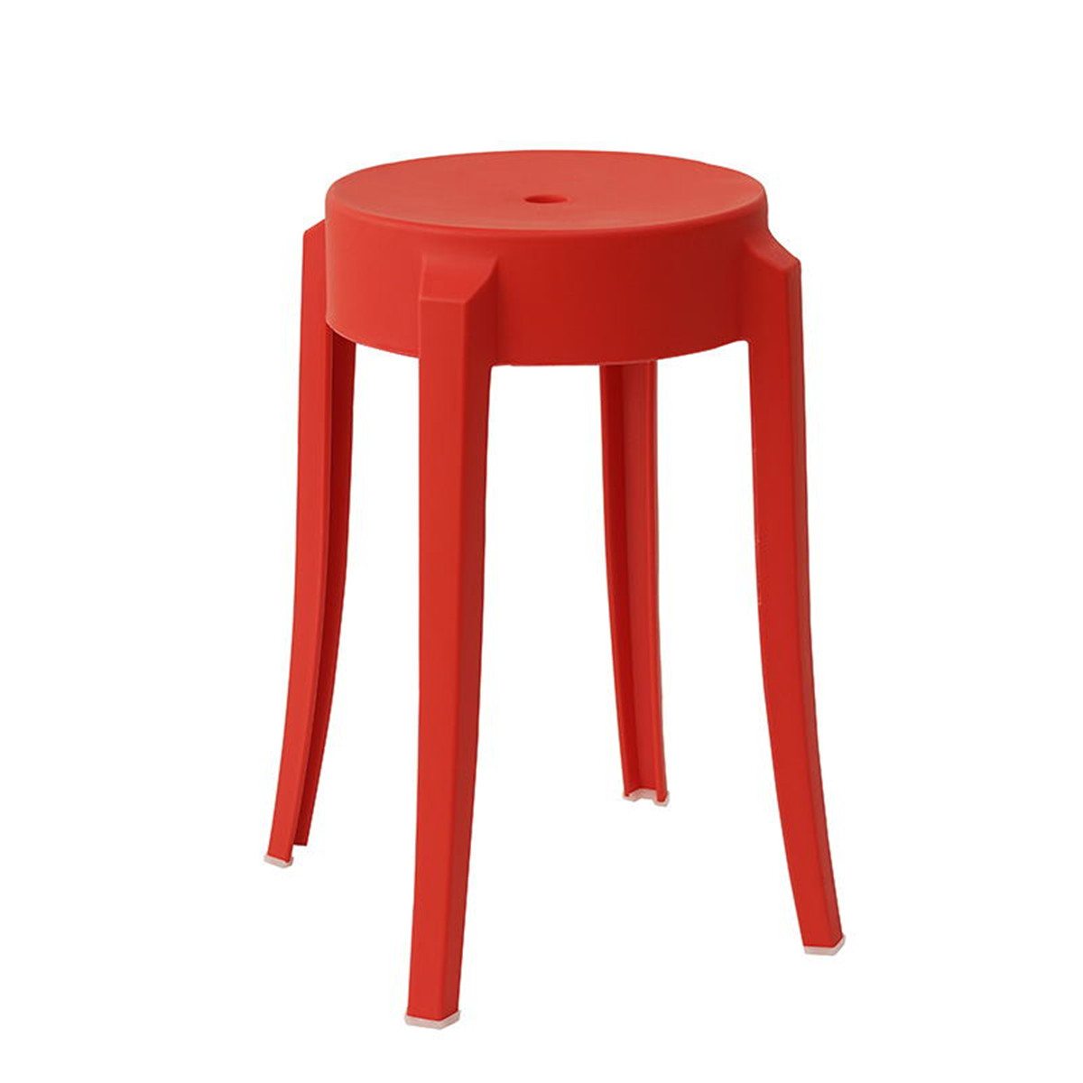 圆形家用塑料凳子加厚成人高凳时尚餐桌凳简易圆凳小椅子