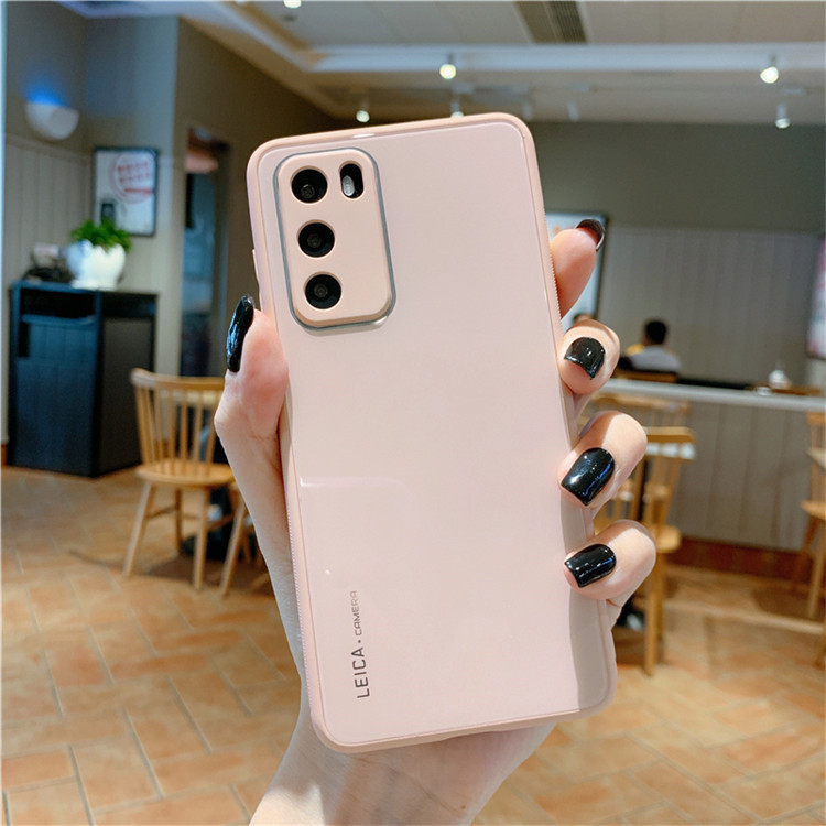 适用于华为p40pro 手机壳玻璃mate30/40pro全包nova7se硅胶p30