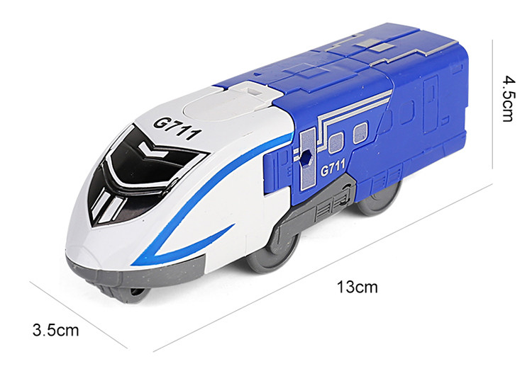 高铁火车变形列车机器金刚组合套装儿童玩具男孩益智