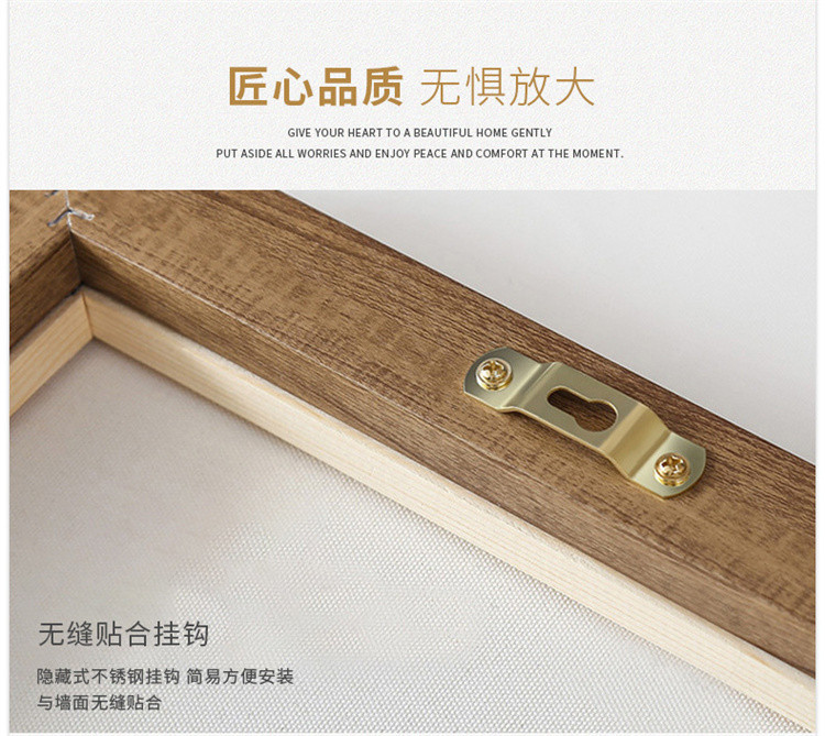 薰衣草酒店民宿床头画 北欧客厅沙发画晶瓷画 民宿酒店装饰画定制