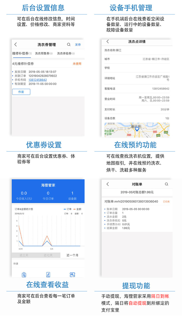 海尔原装商用共享扫码洗衣机自助支付全自动波轮校园6