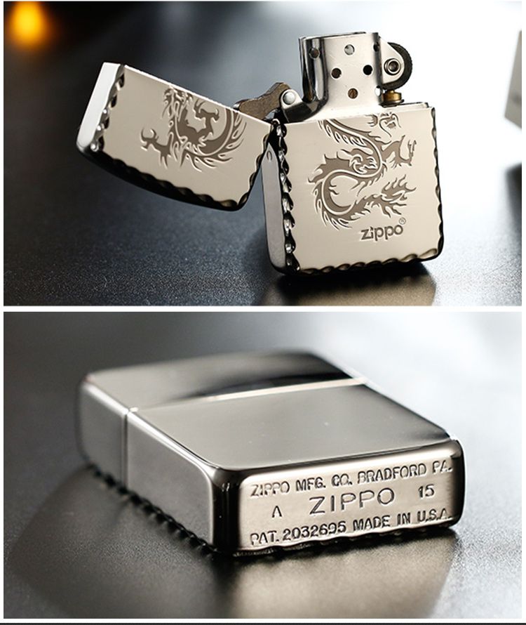 zippo 银龙-银色雕刻1941复刻机