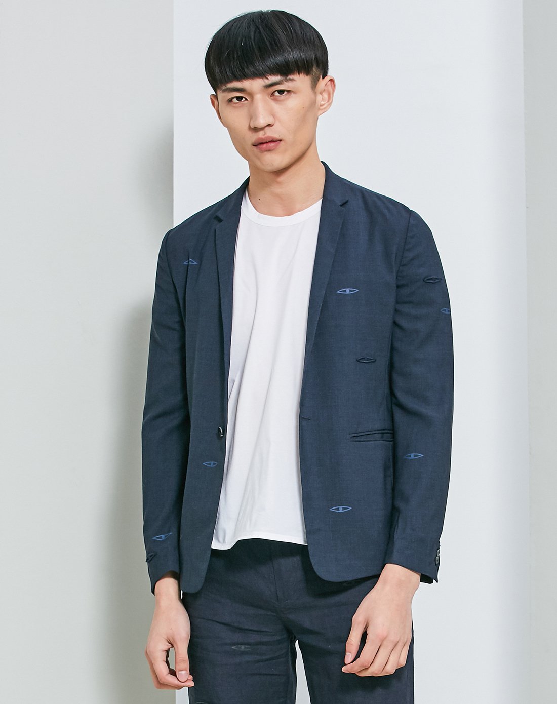 时尚休闲短外套男休闲西服