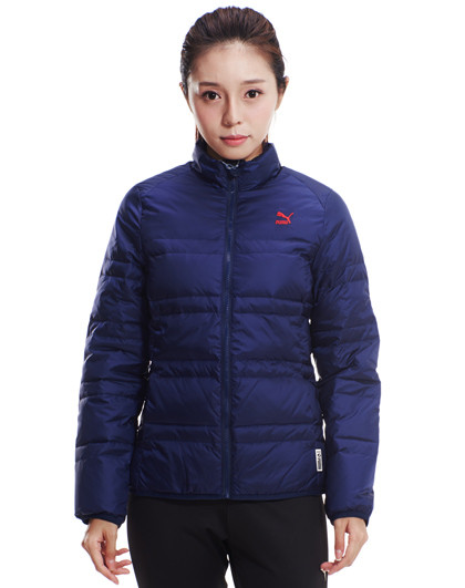 彪马 puma 舒适保暖 女款蓝色羽绒服 基本系列 333 唯品会 有0人评论