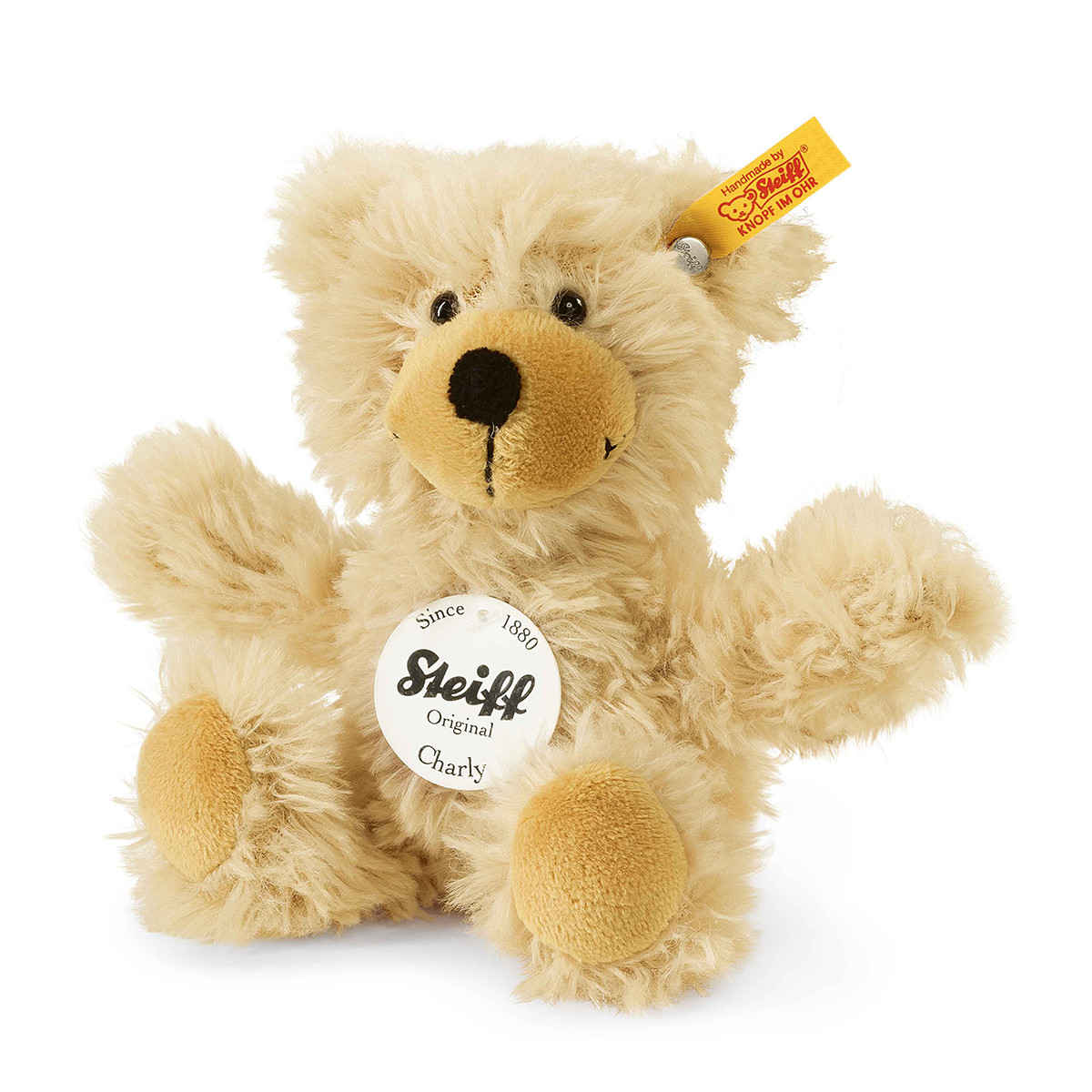 德国国宝品牌steiff 查理 charly 经典泰迪熊 16cm 礼盒包装 送礼佳选