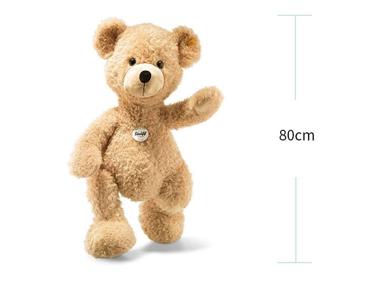 德国国宝品牌steiff 丰丰fynn 经典泰迪熊 80cm 圣诞礼物佳选 明星