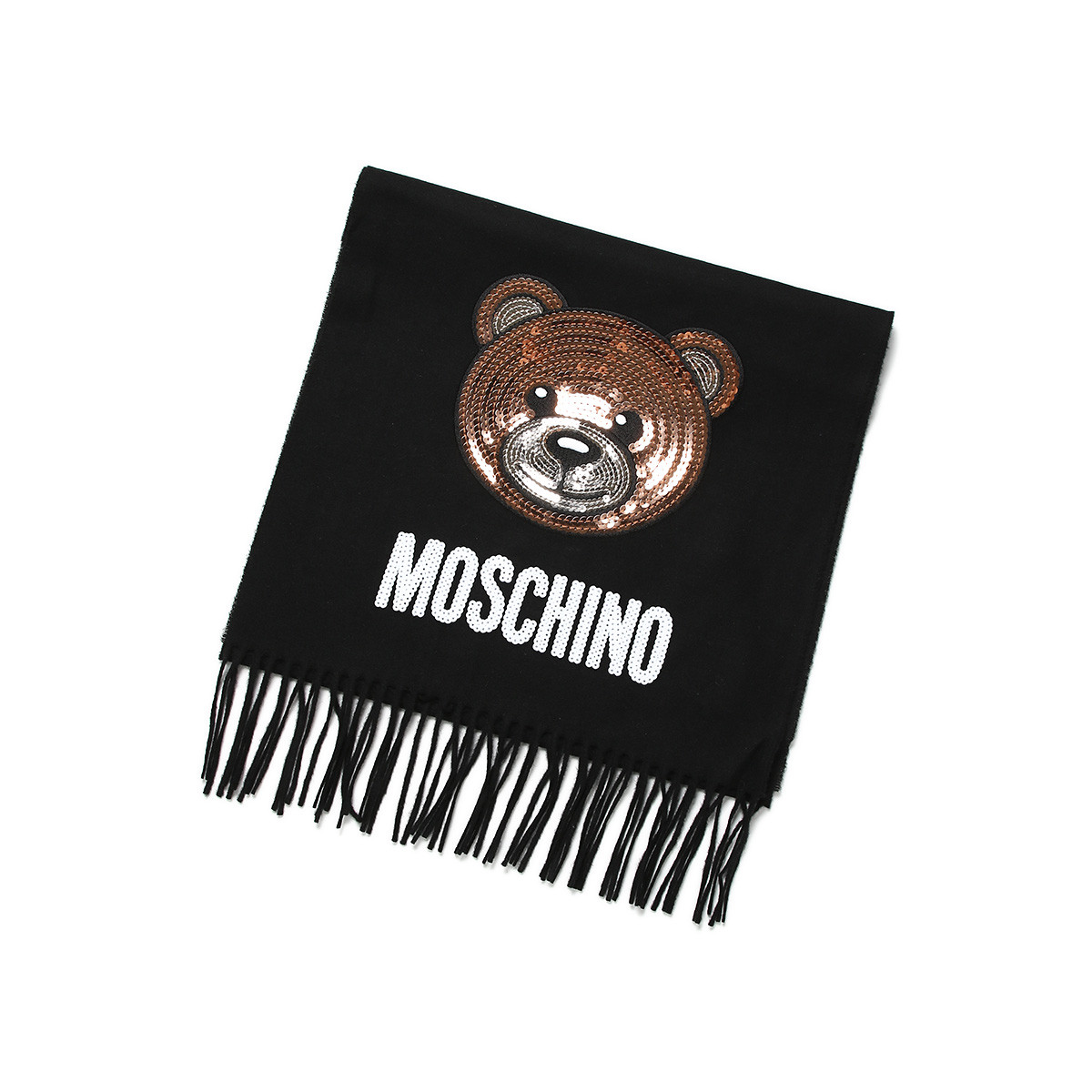 默斯奇诺 moschino 羊毛围巾art30576