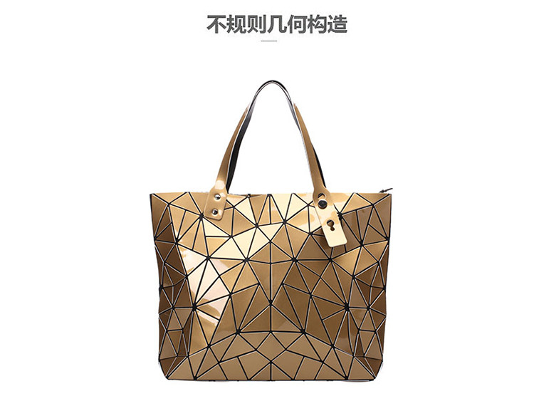 【小众设计】包包女折叠多变不规则几何造型轻巧大容量个性托特包