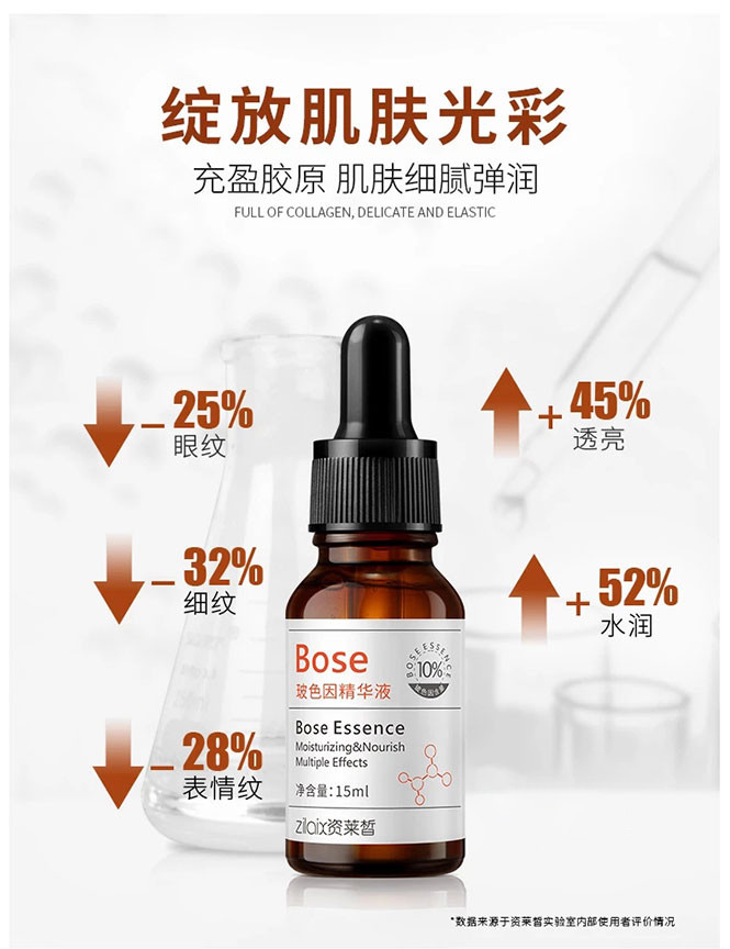 【2瓶装】玻色因精华液补水保湿提亮肤色收缩毛孔原液