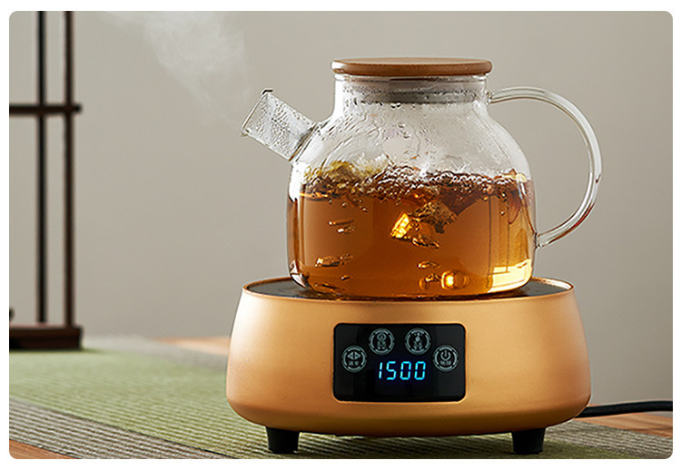 玻璃茶壶耐高温泡茶烧水壶家用玻璃水壶套装加厚水果