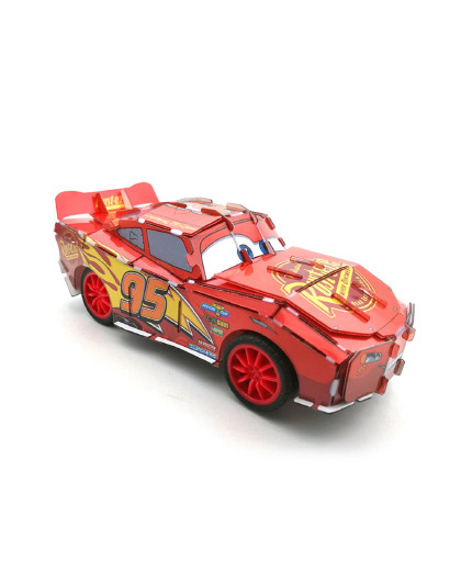 【唯品会】赛车总动员3d动力拼图儿童玩具双倍回力车麦昆款 42.00