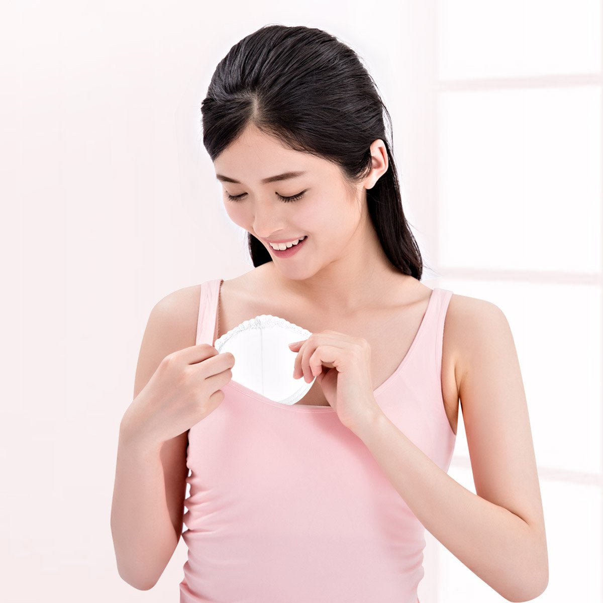 开丽超薄防溢乳垫哺乳期一次性乳垫奶贴纤薄透气款72片装