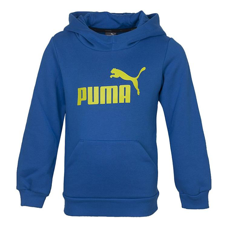 彪马puma 时尚休闲 男童蓝色卫衣