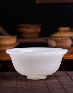 衣食无忧 仿古白玉碗