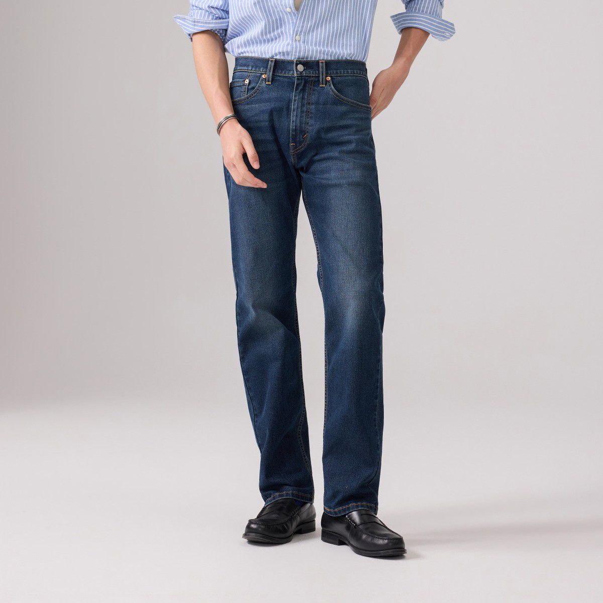 LEVI'S Levi's李维斯26年秋冬新款男士美式505标准直筒牛仔裤