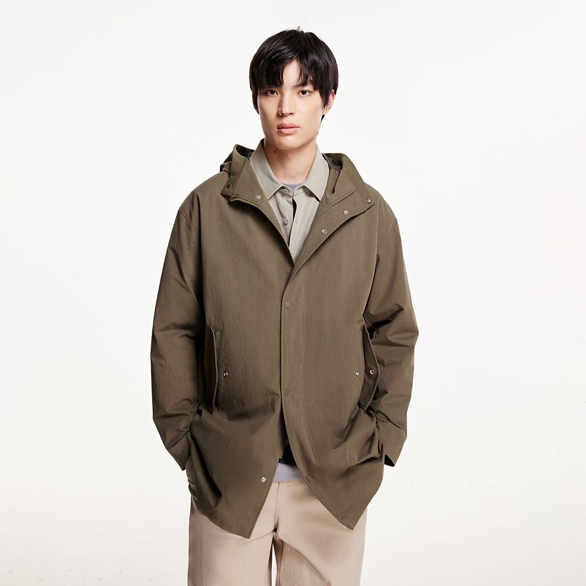 ��V��JACK&JONES ��װ��ñ�п� �Կ��ɰ��� ���������Ž� ������ �������� 162Ԫ