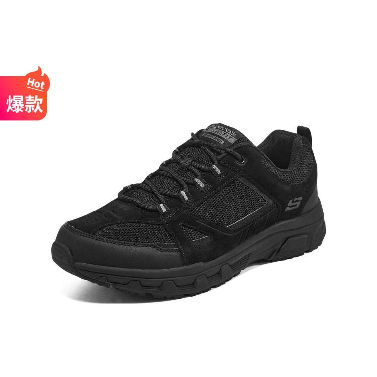 斯凯奇 【休闲越野】男鞋户外鞋休闲鞋休闲运动鞋健步鞋男款透气秋冬季