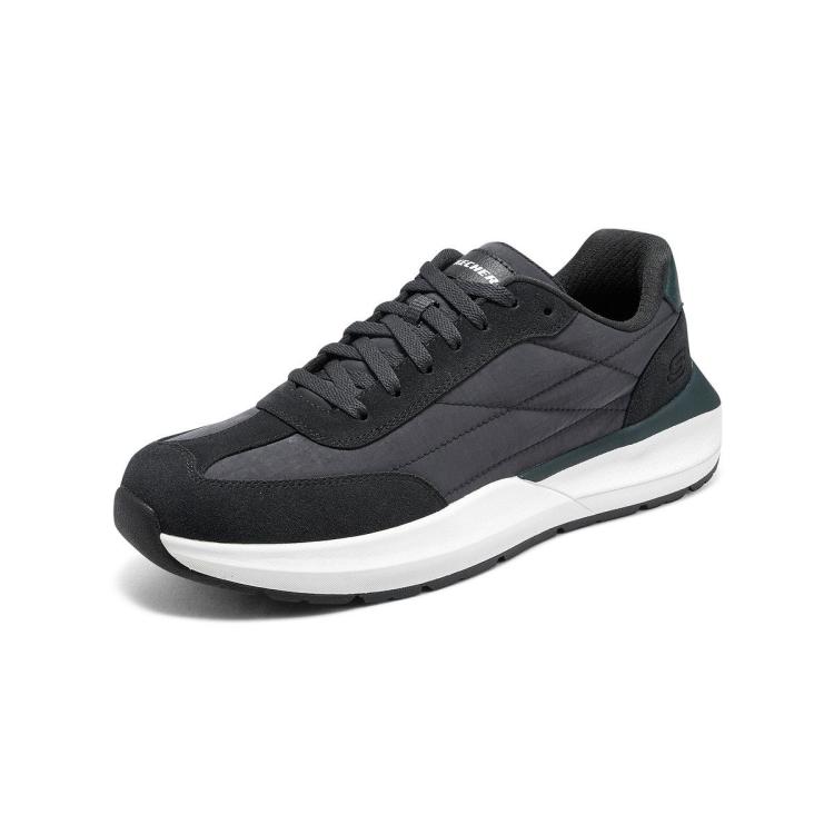SKECHERS 斯凯奇 【舒适运动】男鞋复古慢跑鞋休闲鞋休闲运动鞋男德训鞋百搭秋冬季