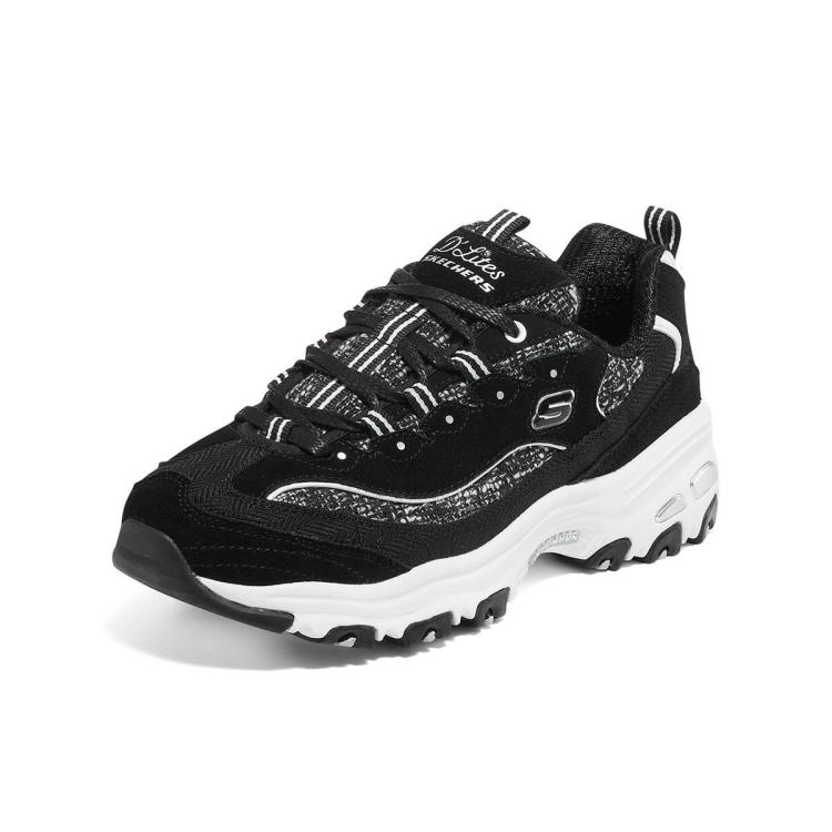 斯凯奇 【经典熊猫鞋】女鞋轻质休闲鞋缓震休闲运动鞋女老爹鞋春夏季