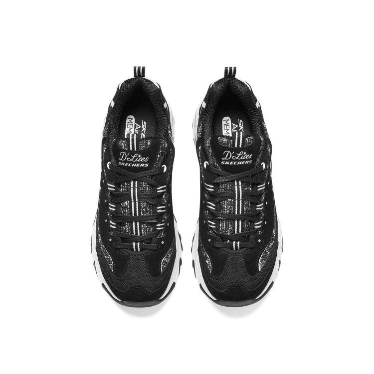 斯凯奇 【经典熊猫鞋】女鞋轻质休闲鞋缓震休闲运动鞋女老爹鞋春夏季