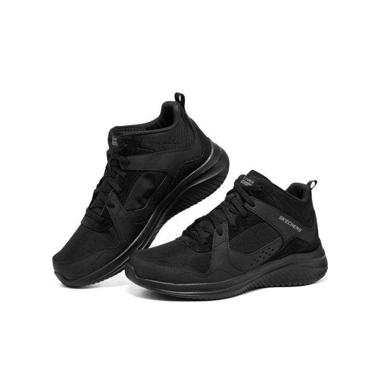 斯凯奇 出清【高回弹舒适鞋底】爆款男鞋运动跑步鞋中帮鞋休闲工装靴冬