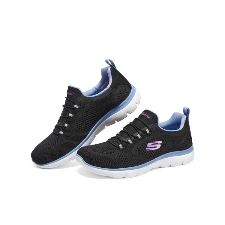 斯凯奇 【轻质缓震 柔软】女鞋运动休闲鞋一脚蹬健步鞋轻跑鞋秋冬