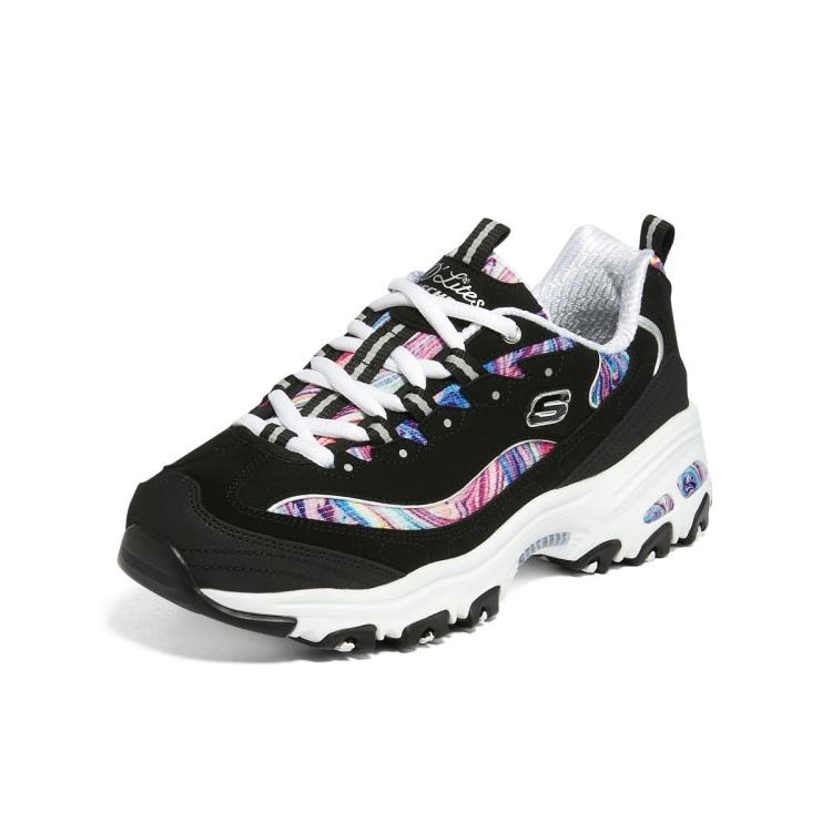 斯凯奇 【爆款推荐】女鞋老爹鞋休闲运动鞋撞色小白鞋尺码偏大春夏季