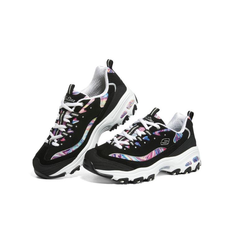 斯凯奇 【爆款推荐】女鞋老爹鞋休闲运动鞋撞色小白鞋尺码偏大秋冬季