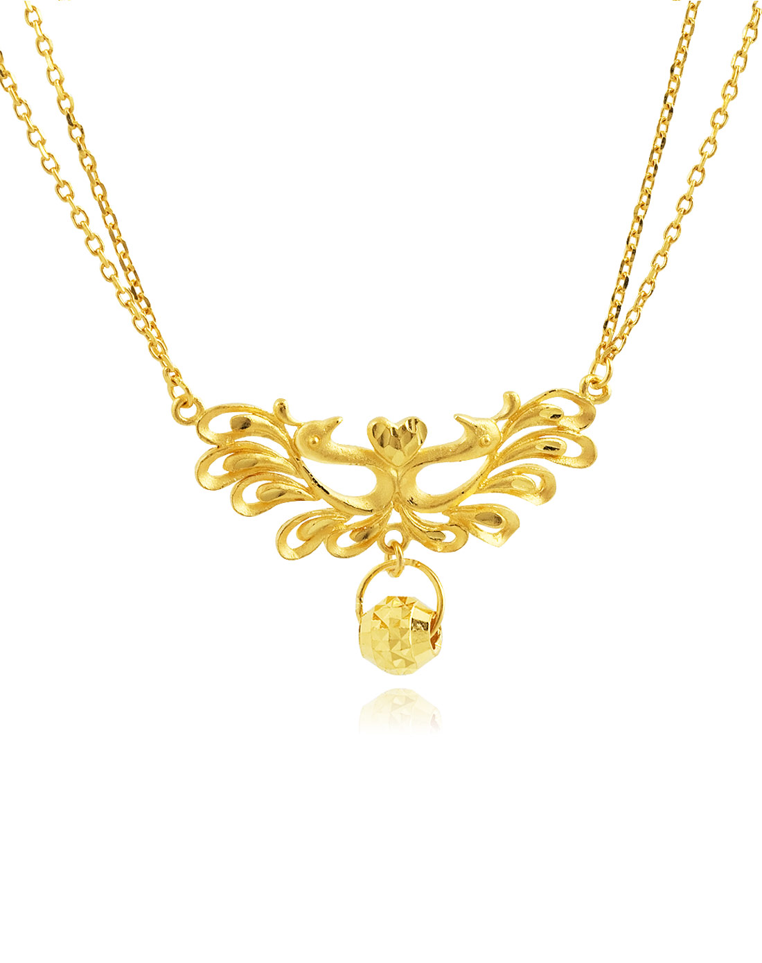 千足金套链-一双两好