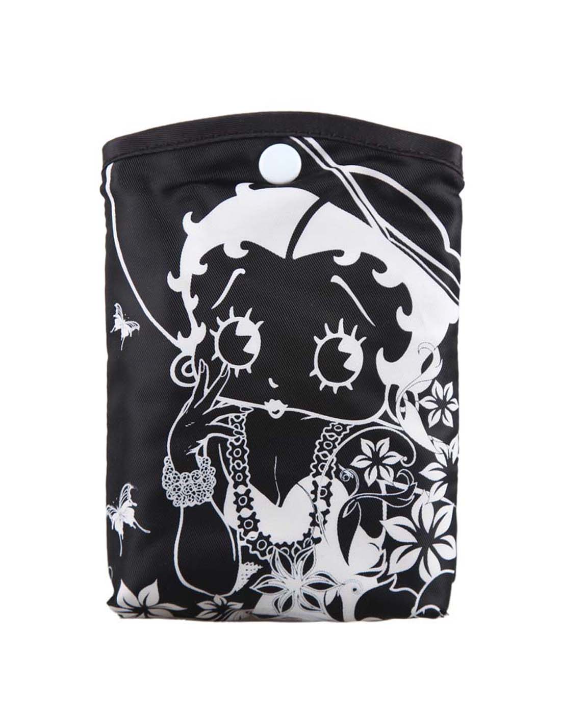 贝蒂bettyboop 女款高级黑色购物包