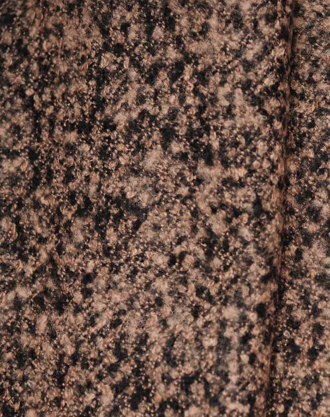 女款咖啡色加黑点时尚围巾