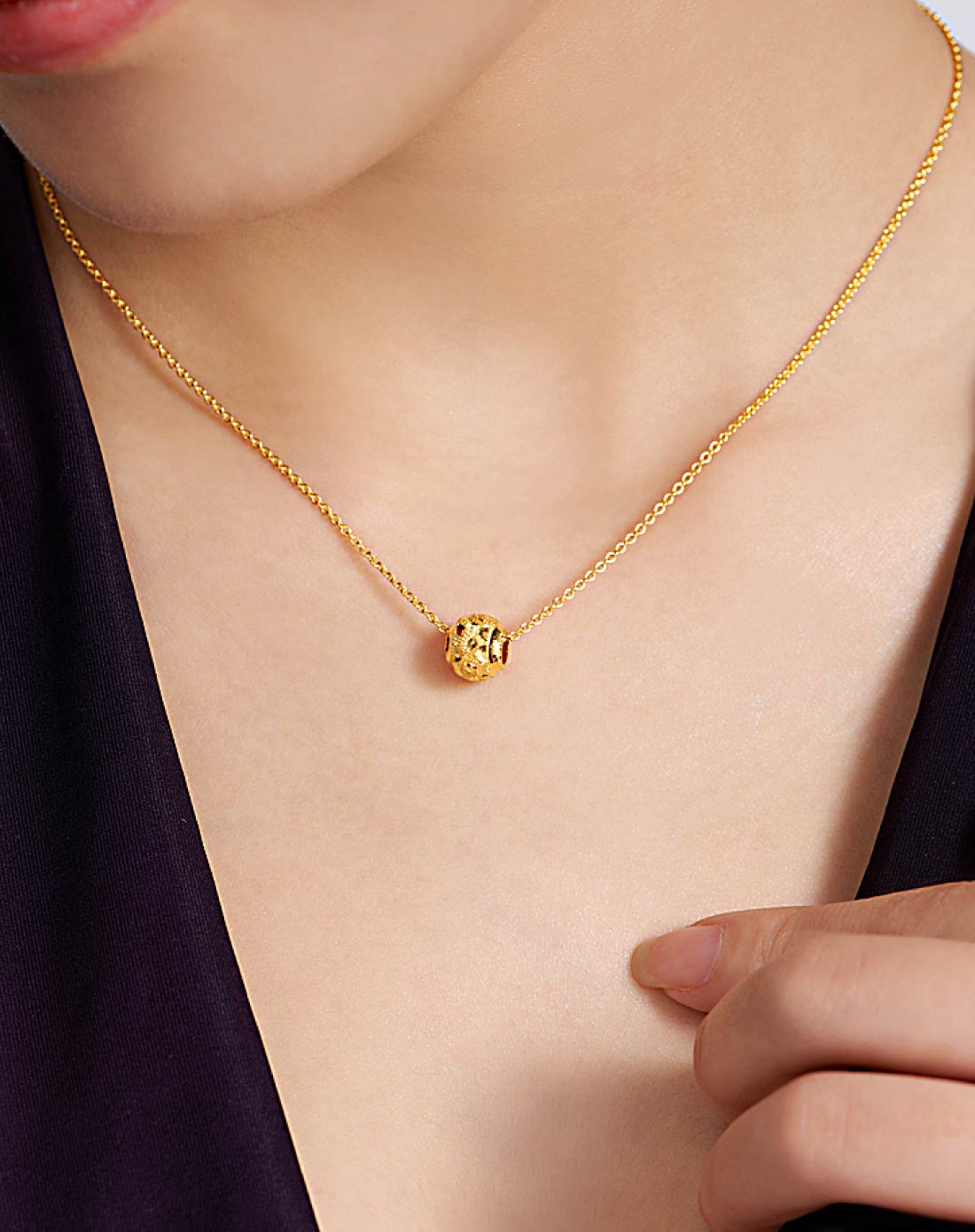 路路通黄金转运珠(计价)