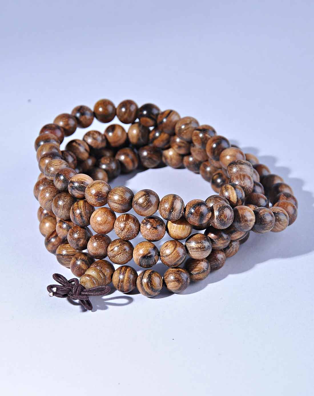 大圆镜智花奇楠念珠