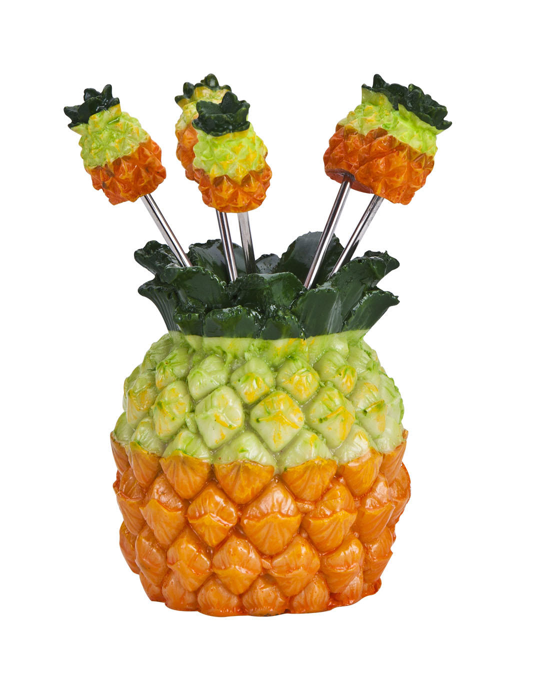 时尚创意菠萝水果叉套装