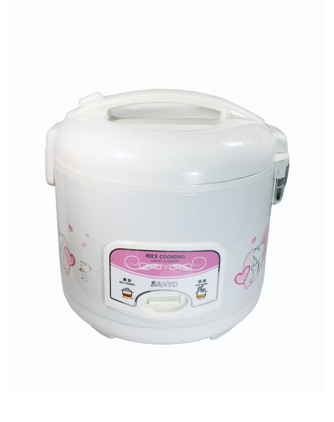 微压烹饪白色自动电饭煲4l