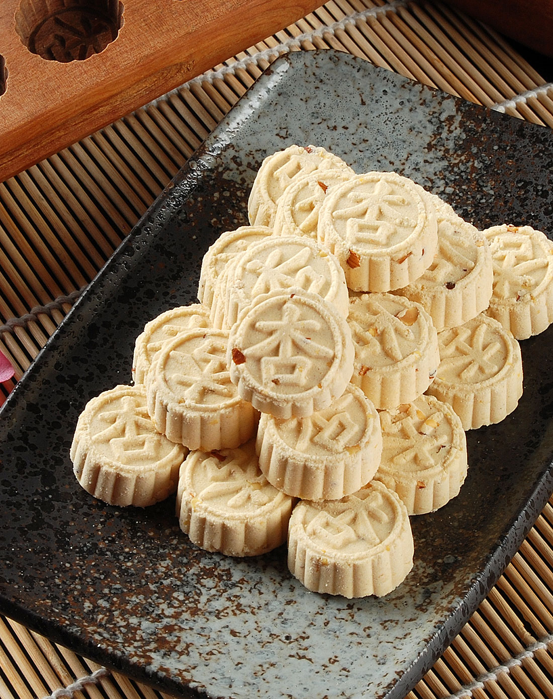 澳门英记纯手工杏粒棋子杏仁饼 300g