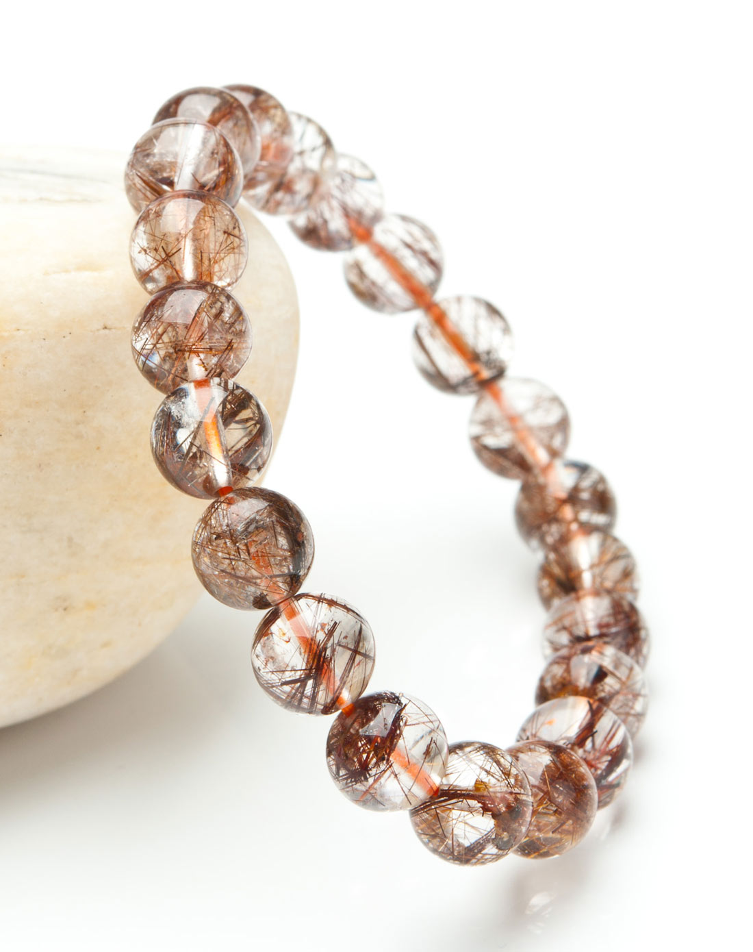 精品铜发晶手串