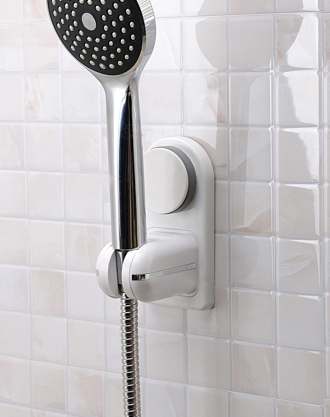 jm jm韩式强力吸盘花洒架