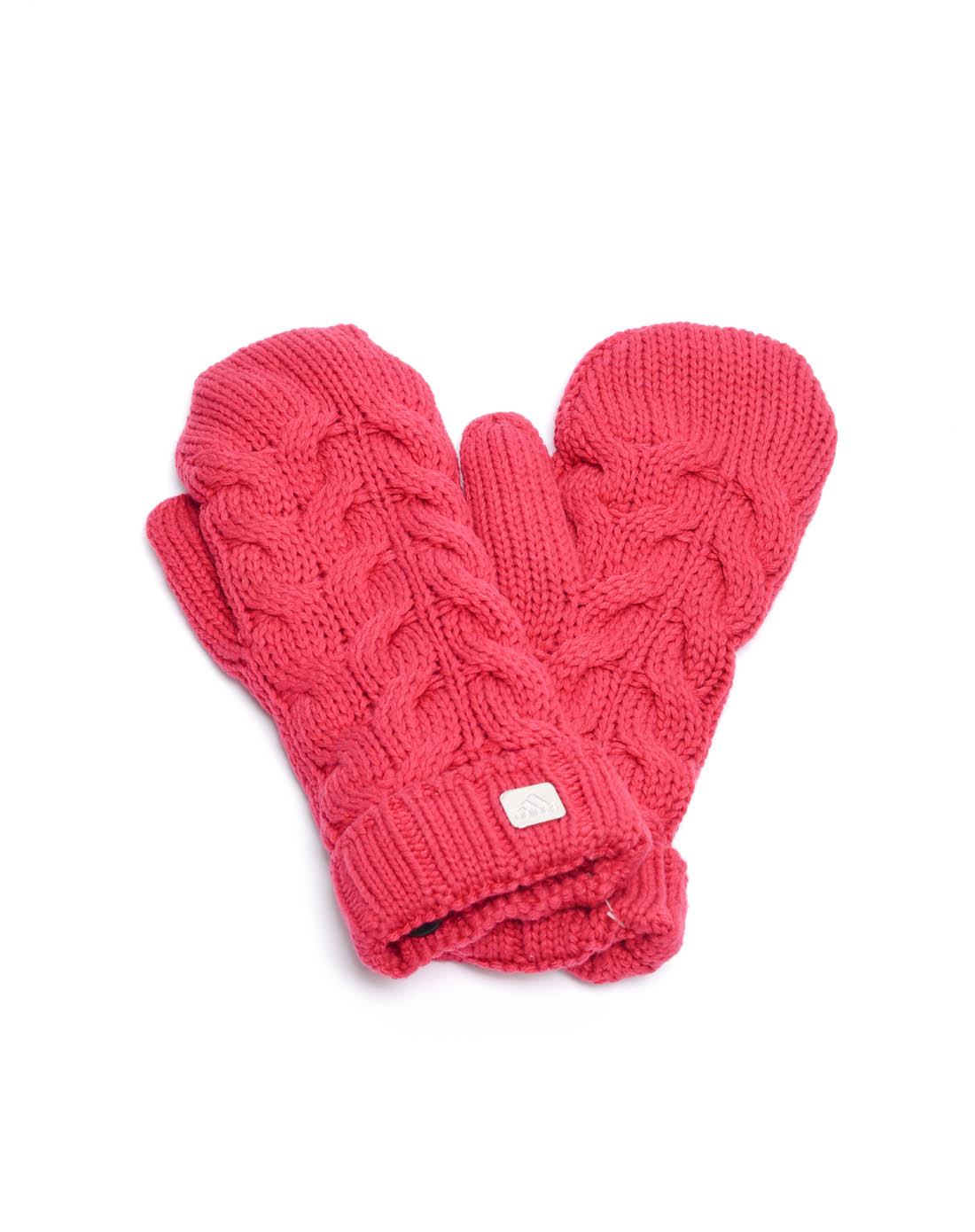 女子西瓜红手套