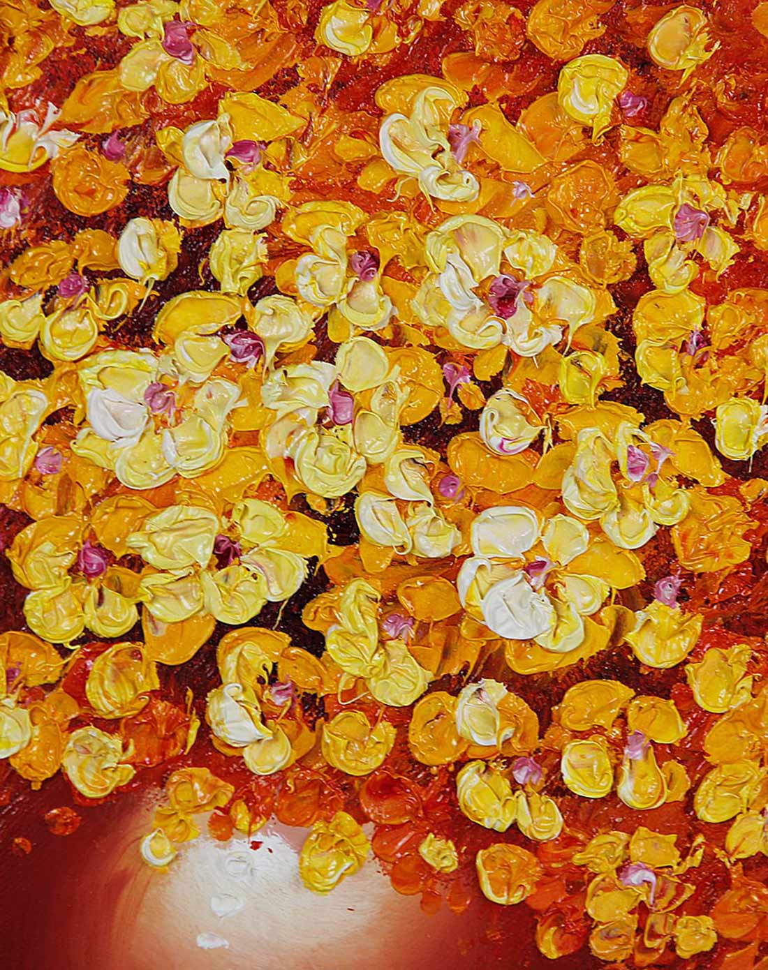 《满天星》纯手绘油画三联套装