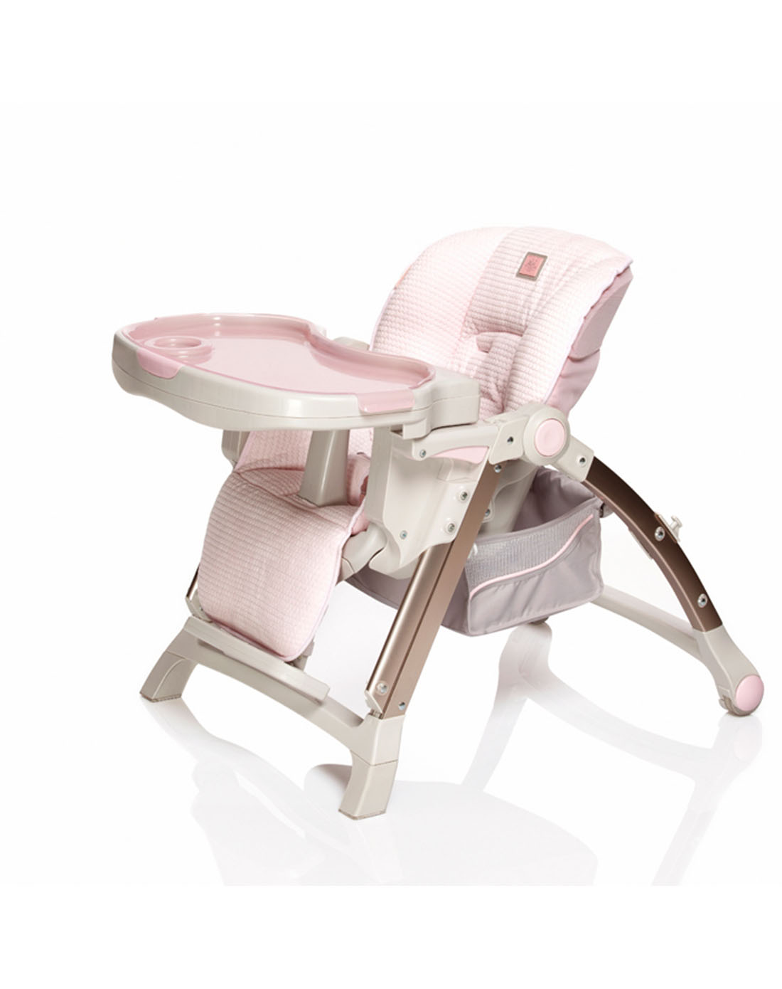 英氏红色儿童豪华餐椅